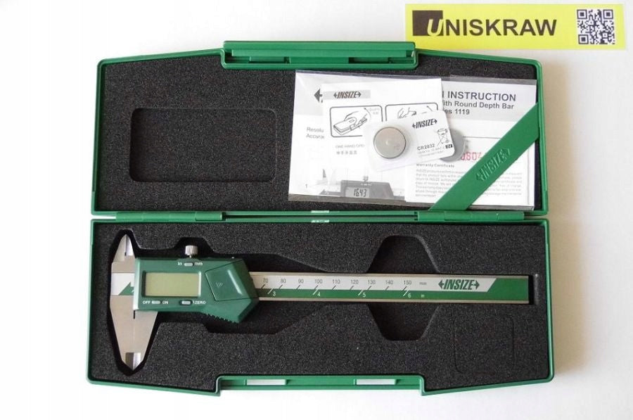 Electronic caliper Insize range 0-150mm 1108-150W Manufacturer code 1108