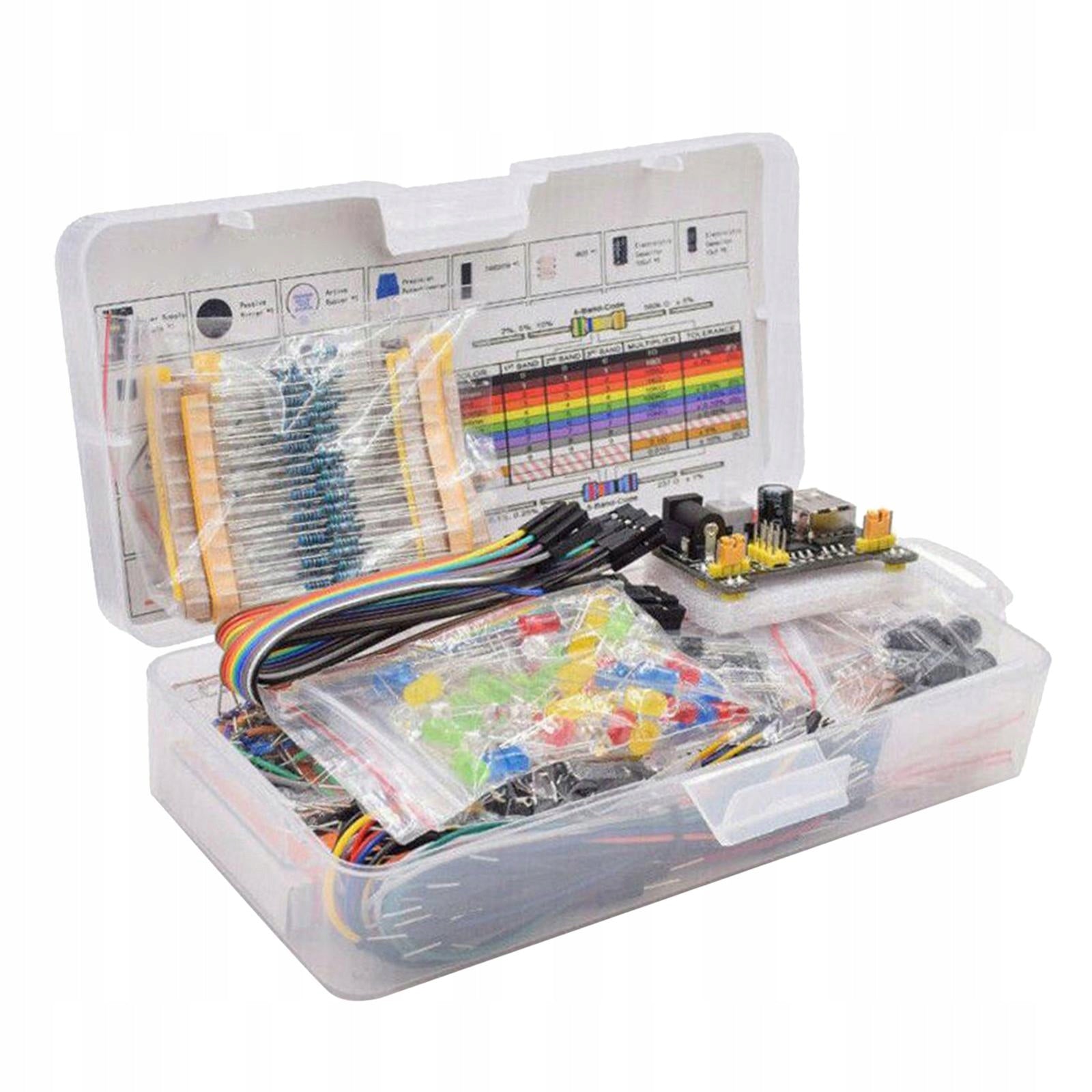 Electronic component Miscellaneous set. 830 Breadboard + Jumper + Power Modul Brand no brand