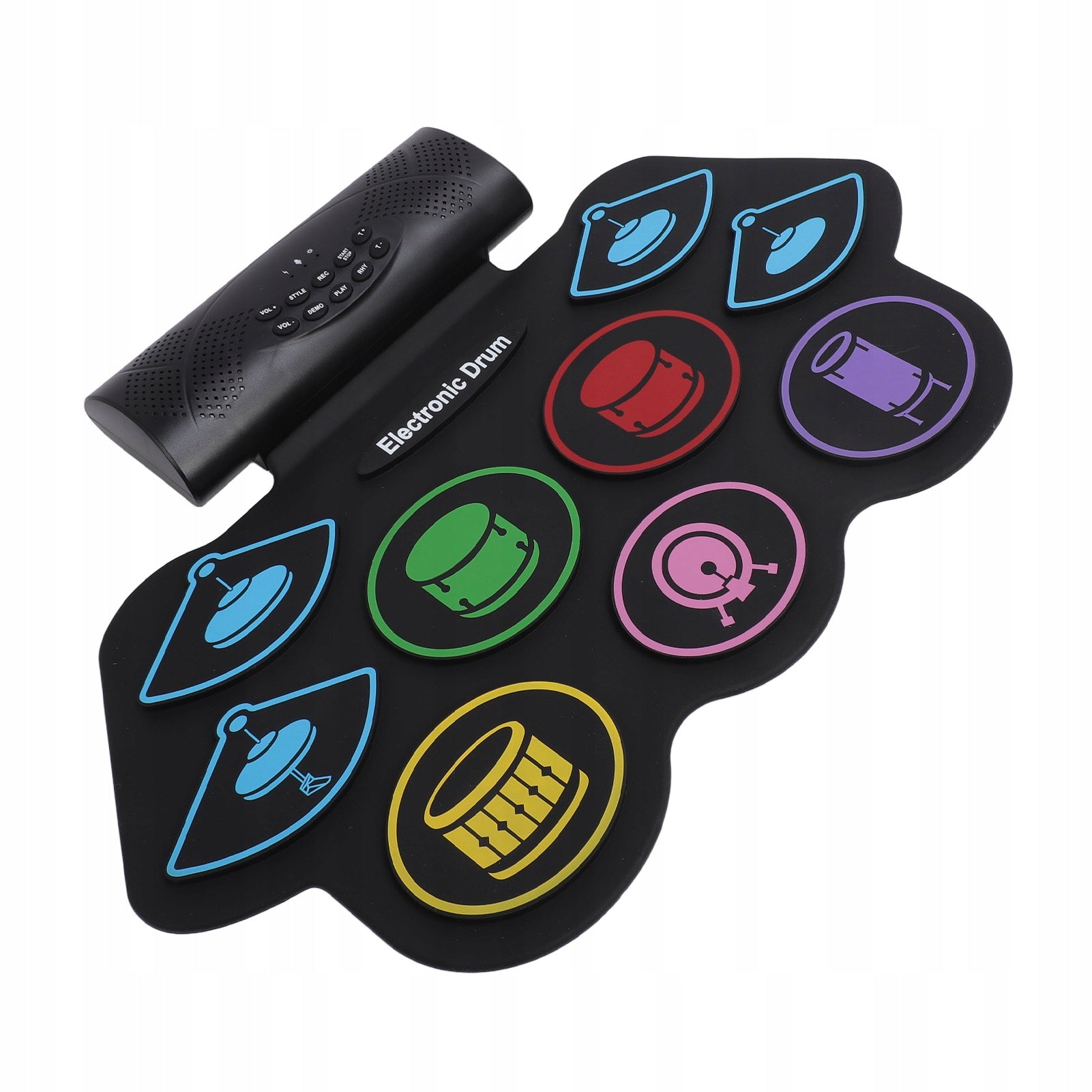 Electronic drum pad set 9 podkadek 2 peday BT MIDI OU Manufacturer code AG250806019549