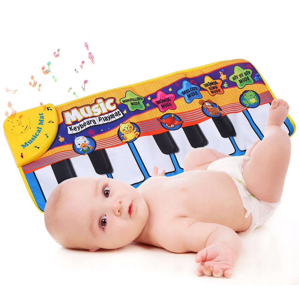 Electronic piano for children play mat animal sounds N0