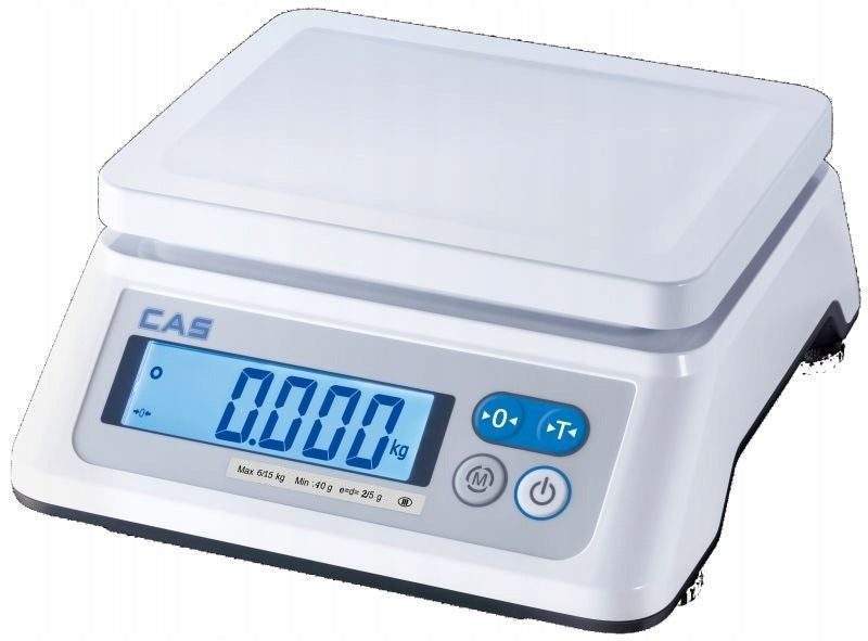 Electronic scale CAS SWN-15CC range 6/15 kg LEGALIZED