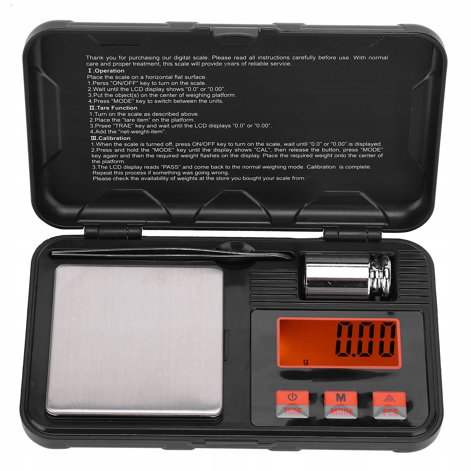 Electronic scale, mini jeweler scale for safety measurement Brand no brand