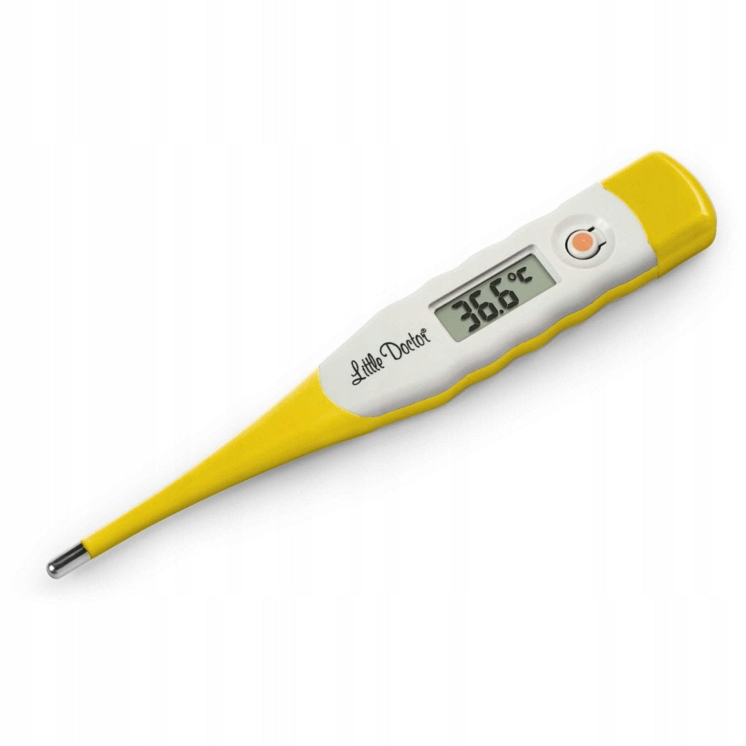 Electronic thermometer Little Doctor LD-302 with flexible tip yellow Medical device yes