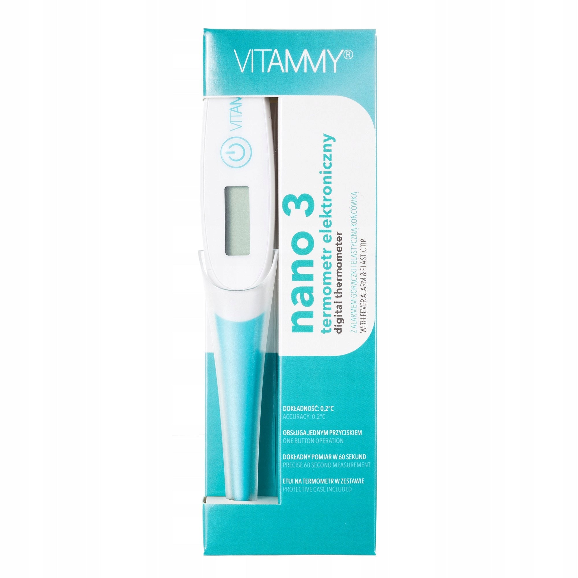 Electronic thermometer Vitammy Nano 3 Battery Case Manufacturer code TOW016105