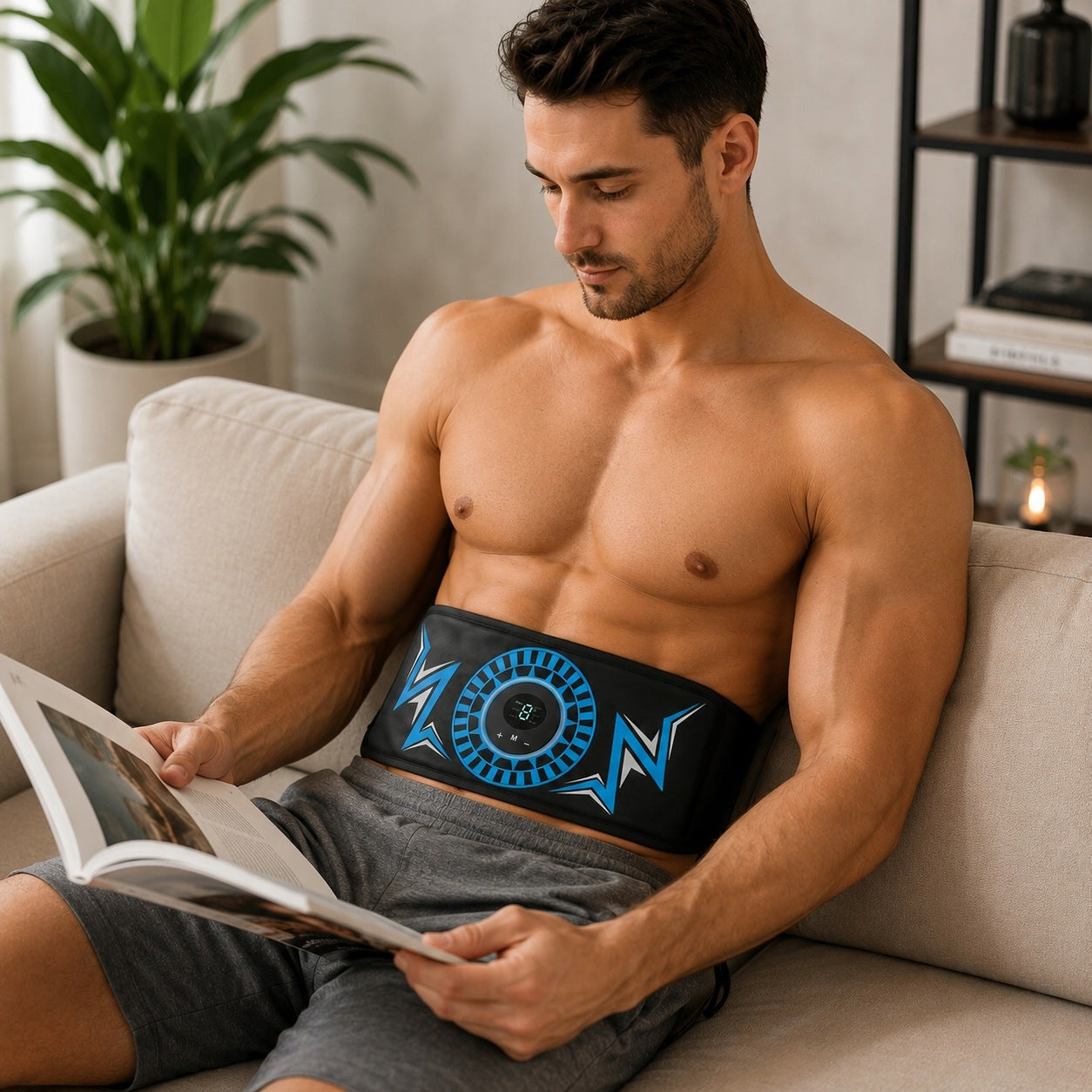 Electrostimulating Belt Abdominal Muscle Fitness Slimming JOYTOUR EHK Manufacturer code EHK-P1