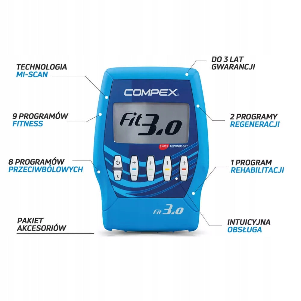 Electrostimulator Compex FIT 3.0 Packaging status original