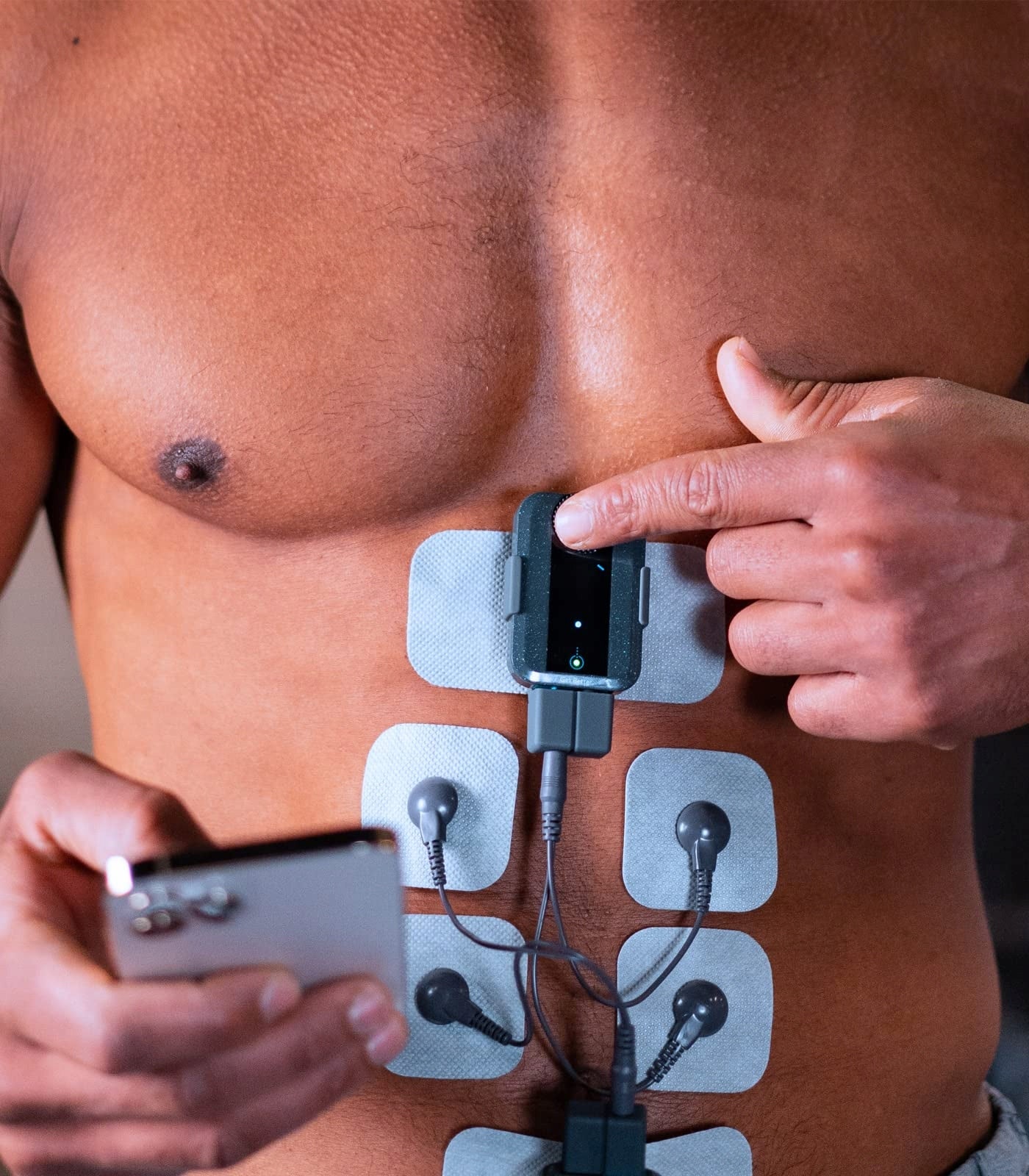 Electrostimulator for Muscle Building Bluetens PRO Brand Bluetens
