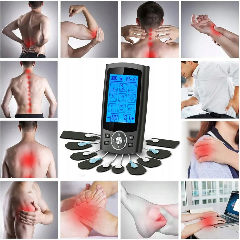 Electrotherapy TENS EMS Electrostimulator 20 Prog 36 Nerve Muscle Modes Brand no brand
