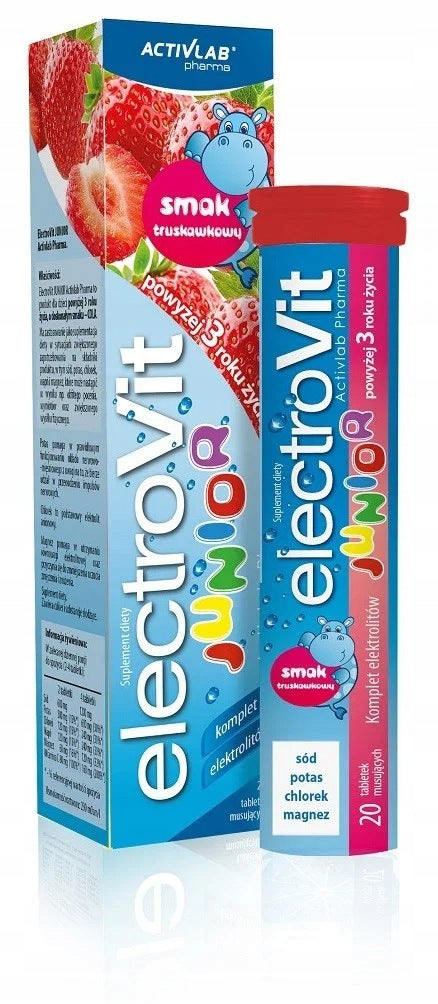 Electrovit junior Activlab Pharma effervescent tablets - 20 tabl.