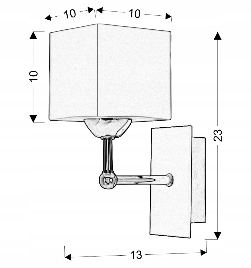 Candellux Wandleuchte Cubetto 