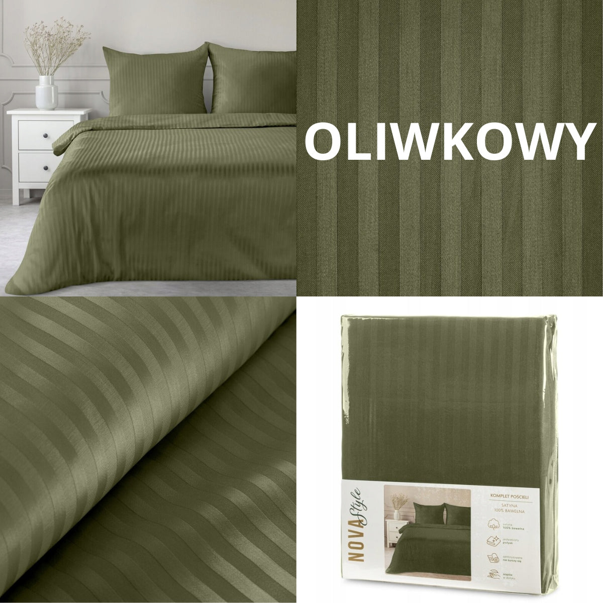 Elegant Bedding 140x200 cm set 2 el soft youth stripes colors Brand Eurofirany