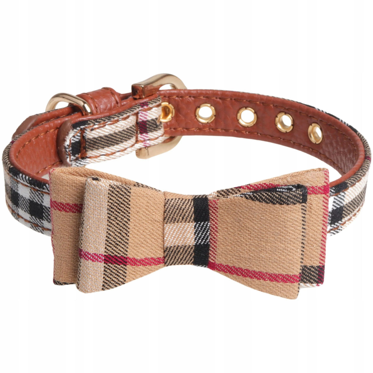 Elegant Collar with Bow for Dog or Cat L PETSTORY