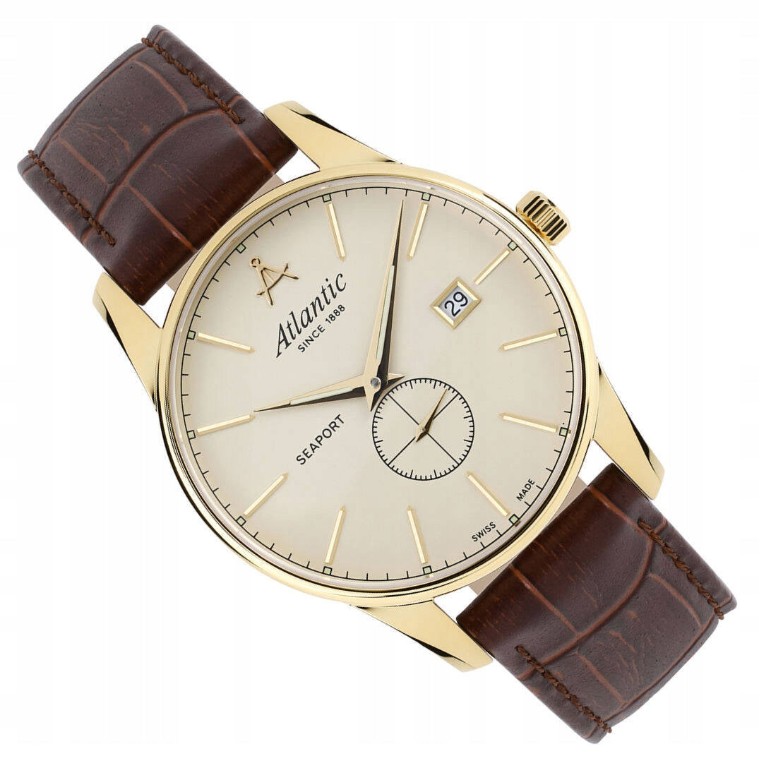 Elegant Men's Watch Atlantic Seaport 56352.45.31 Packaging status original