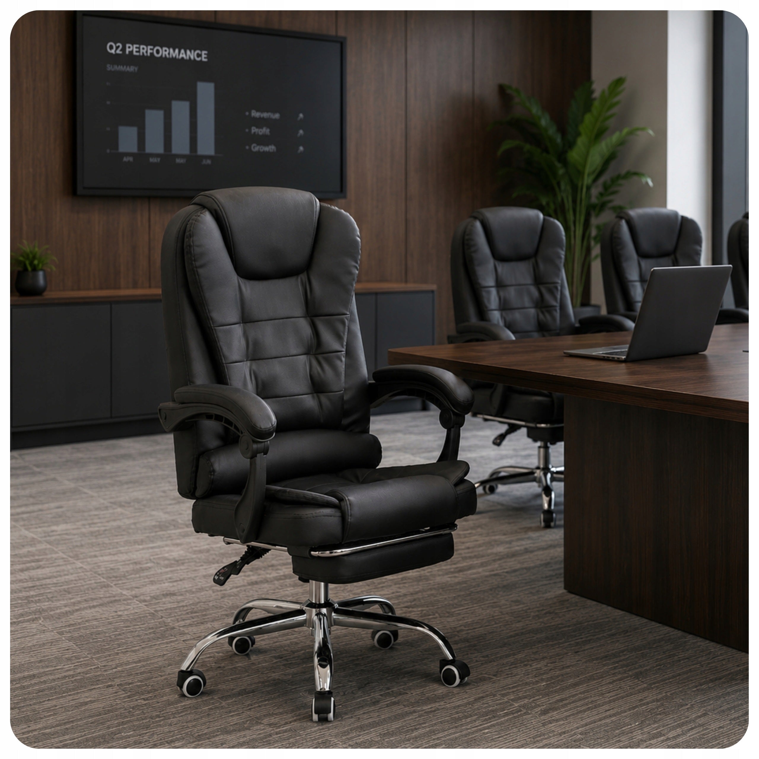 Elegant Office Chair President Swivel Ergonomic Chair Brand Atos
