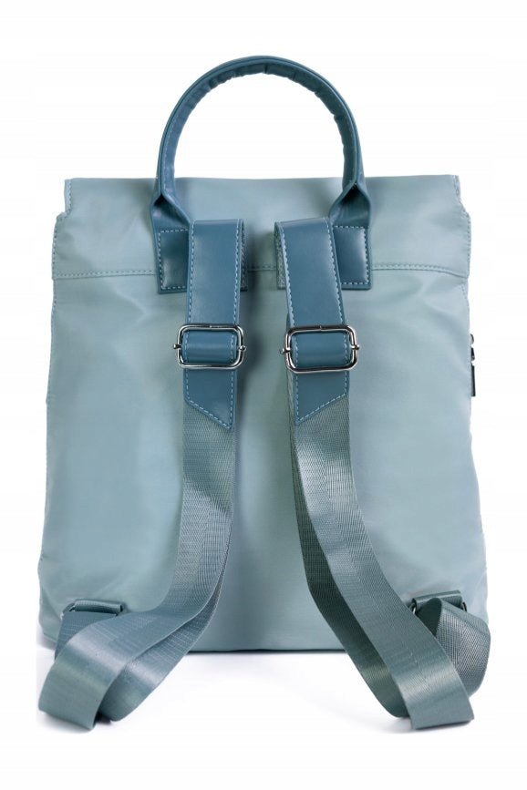 Elegant Rubi Backpack - Women's Urban Quilted Small Light Blue Kind elegant