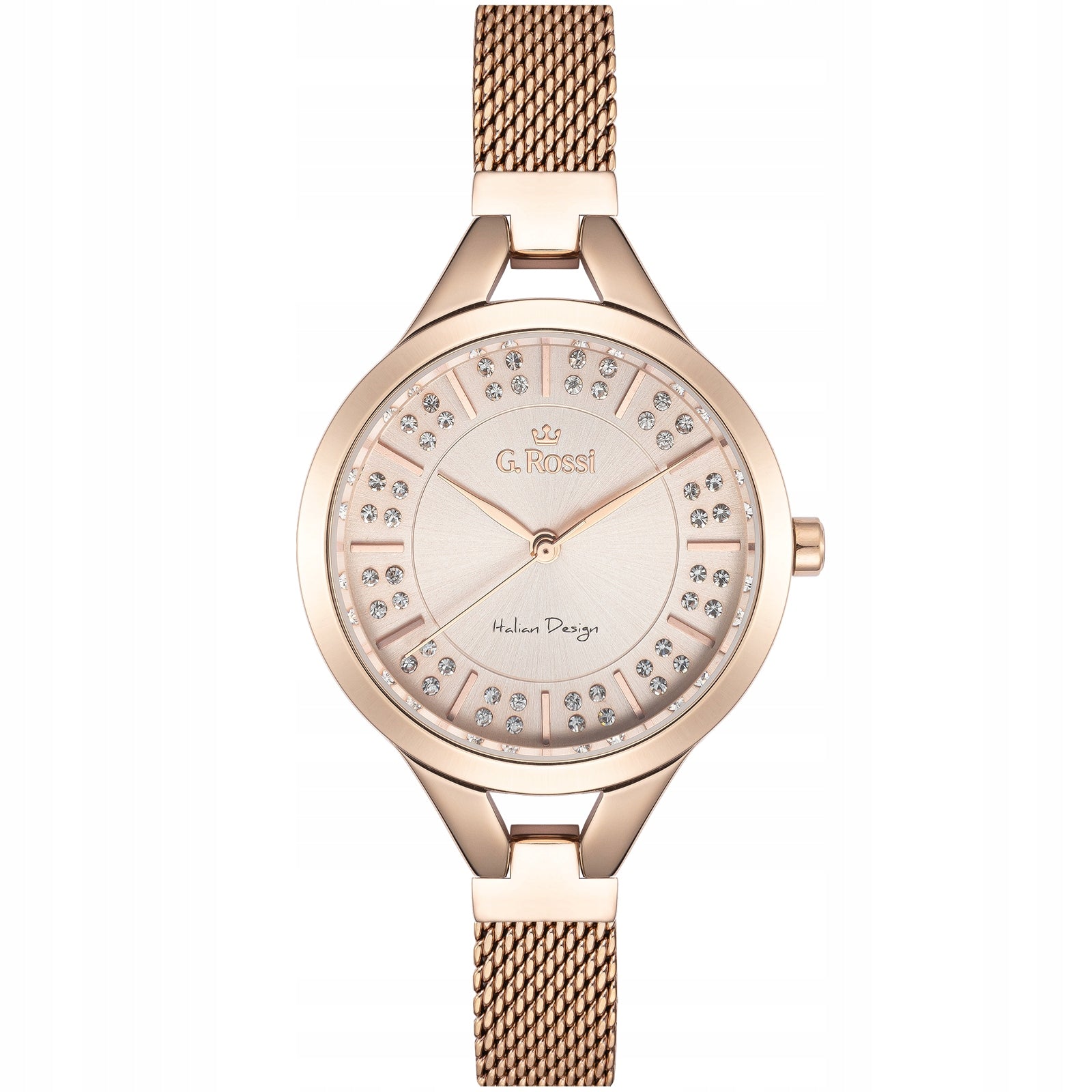 Elegant women's watch G. Rossi LASPEZA mesh BOX Manufacturer code 12110B