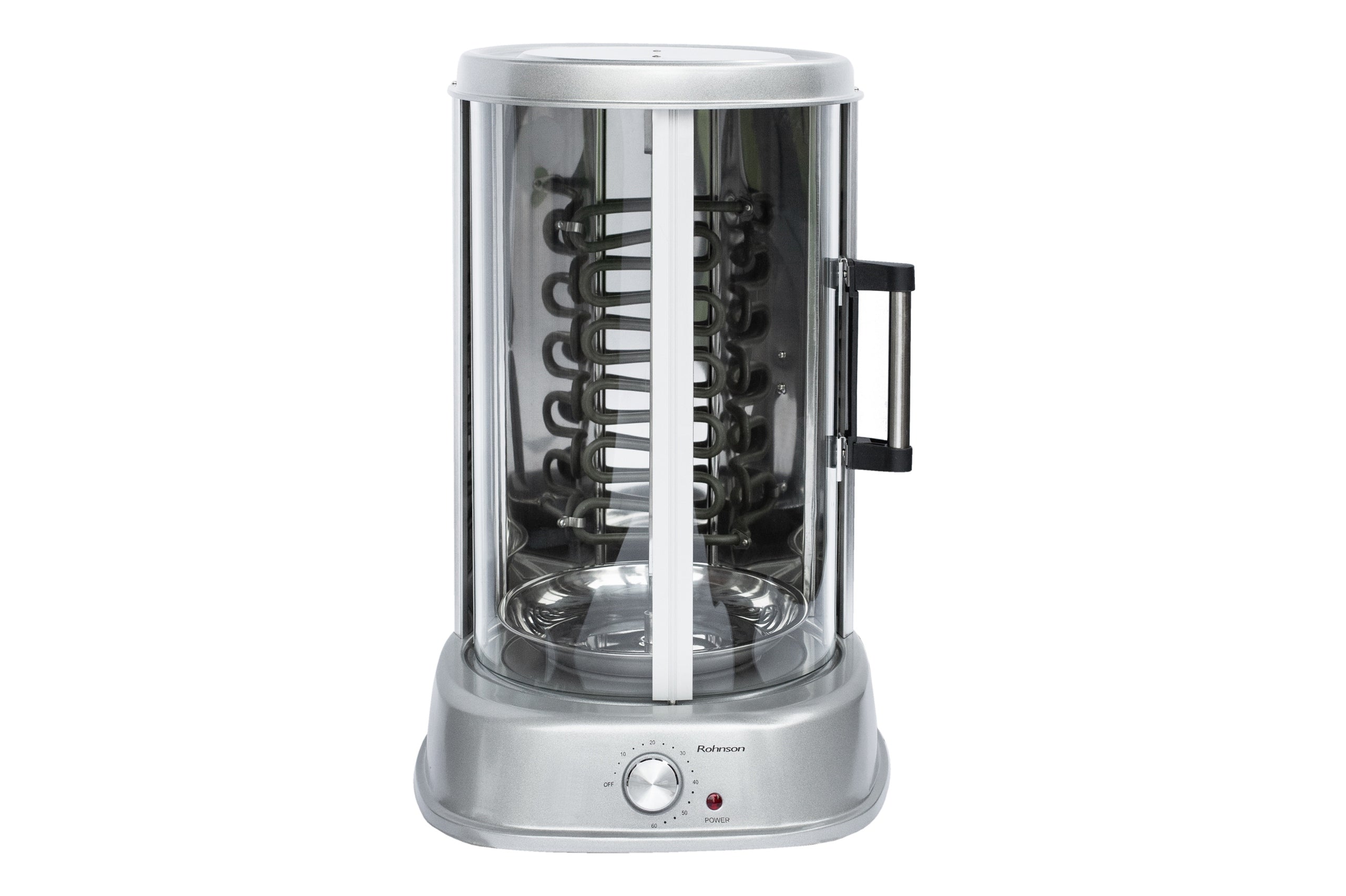 Elektrický gril Rohnson R-2540 stříbrný/šedý, 1800 W