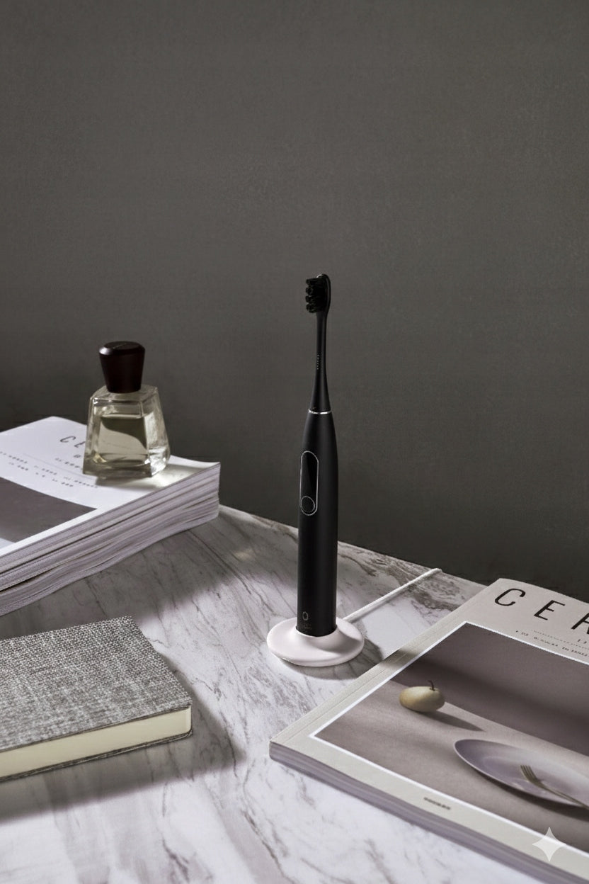 Elektrický zubní kartáček Oclean X Pro Elite Premium SET 7 hlavic černý Brand Oclean