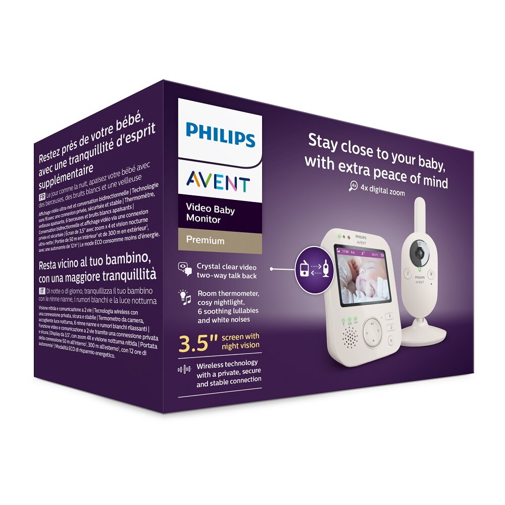 Elektronická chůvička Philips Avent bílá Brand Philips Avent