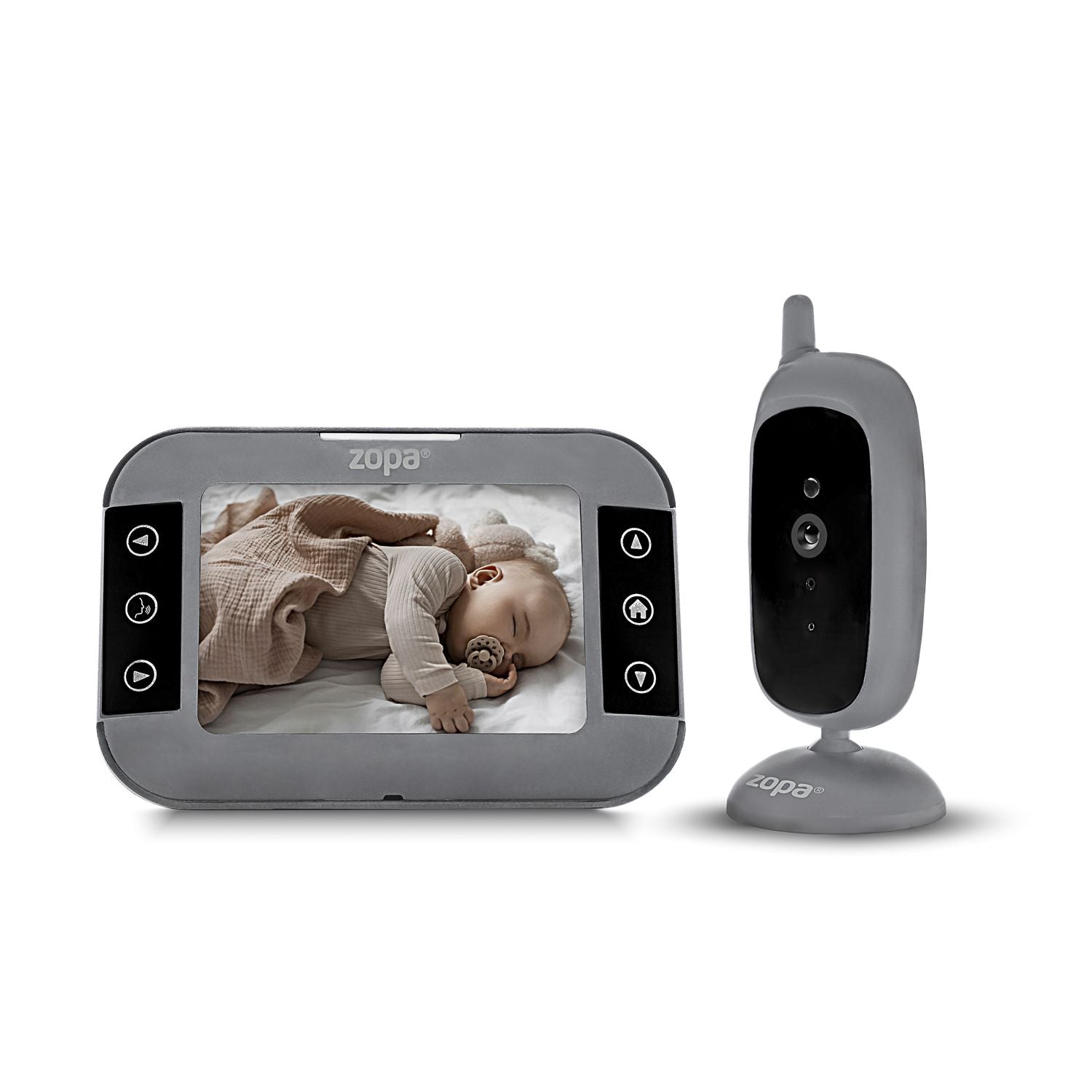 Elektronická chůvička Zopa šedá