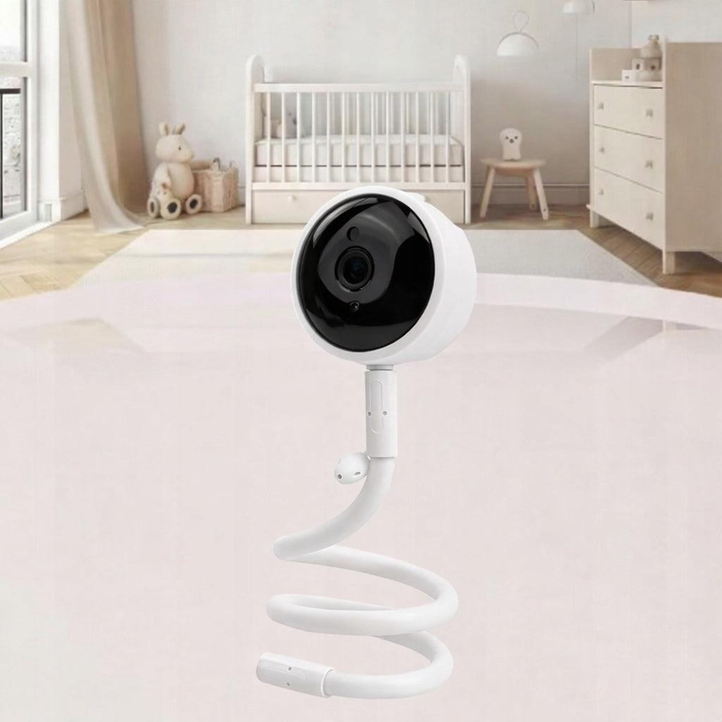 Elektroniczna niania WiFi TUYA Kamera obrotowa + 2 uchwyty HD Manufacturer code KAMERA BIAŁA FULL HD NIANIA