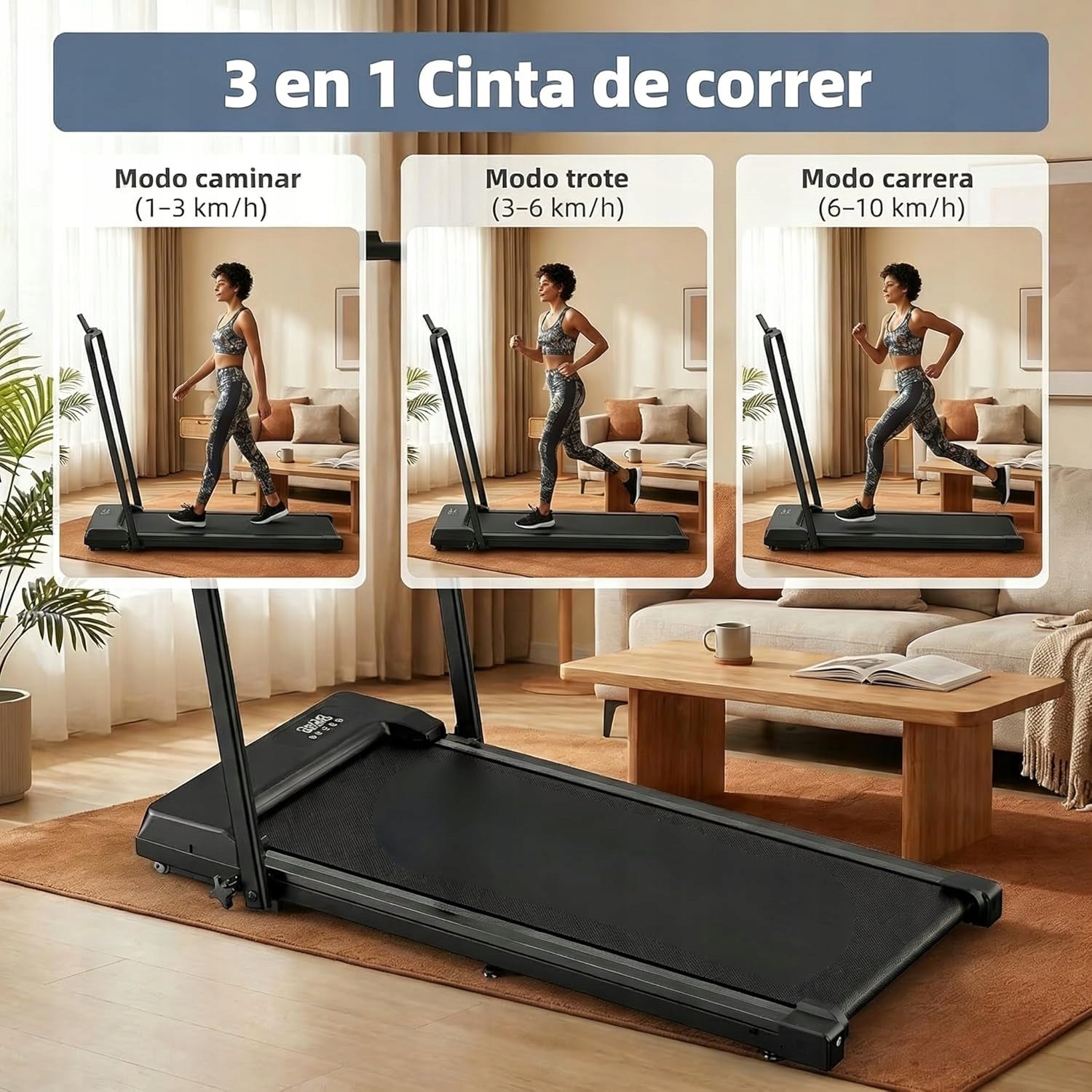 Elektryczna bieżnia Athletic Standard do 120 kg QK-3018 Packaging status original