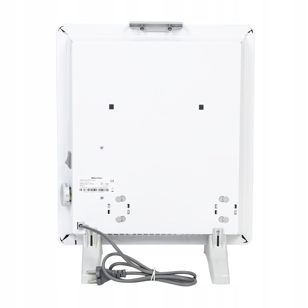 Konvektionsheizung 40 x 45 x 8 cm WARMTEC EWX-500, 500 W, weiß 