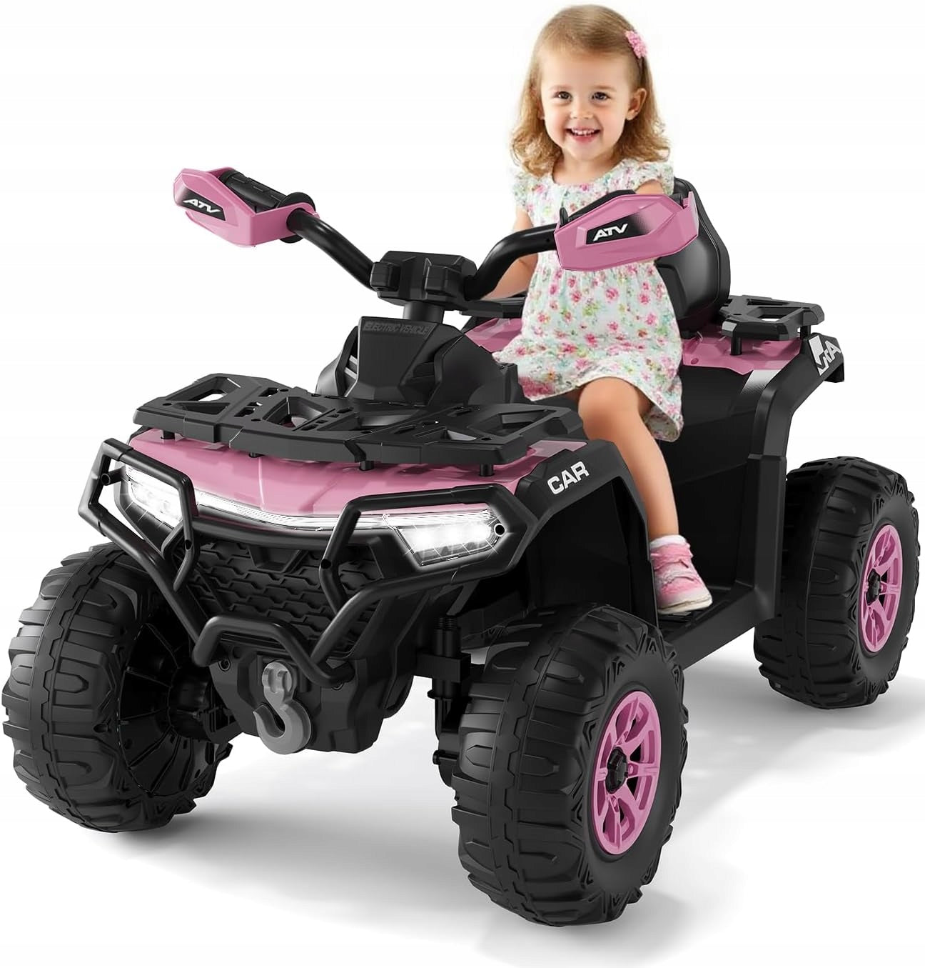 Elektryczny quad dla dzieci 12V z pilotem,czterokołowy pojazd terenowy ATV