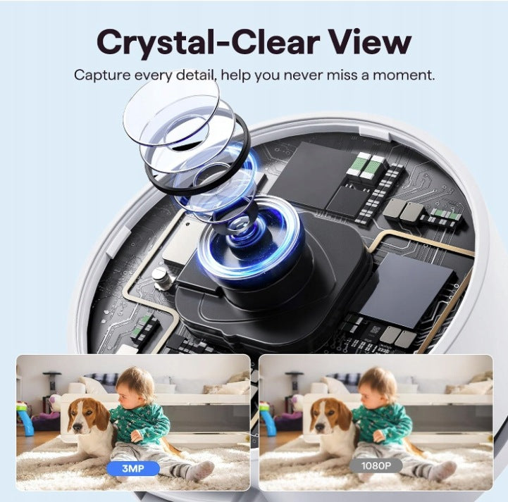 Elelink Indoor Camera 2K WiFi Nanny Bidirectional Sound Manufacturer code 089328