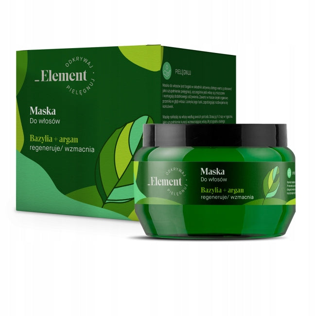 Stärkende Maske gegen Haarausfall Elfa Pharm Basil Element Strengthening 200 ml 