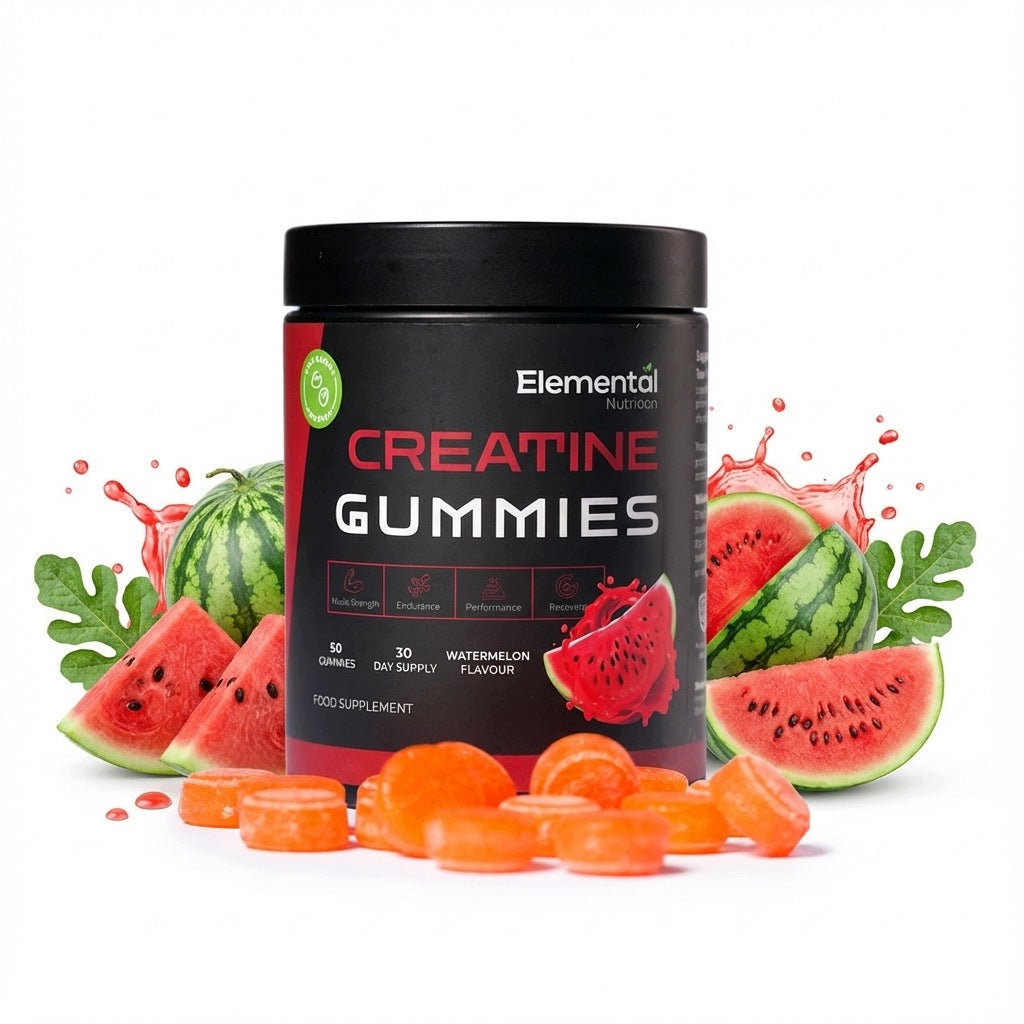 Elemental Nutrition Creatine Monohydrate 5000mg - Watermelon Gummies 90 pcs