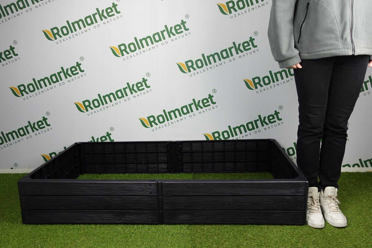 Elevated Garden Bed Discount Large Vegetable Box Vegetables and Bottom Length 149.2 cm