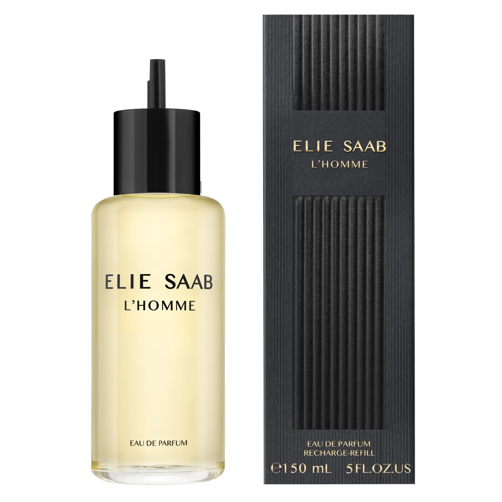 Elie Saab L'HOMME Eau de Parfum 150ml refill Packaging status original