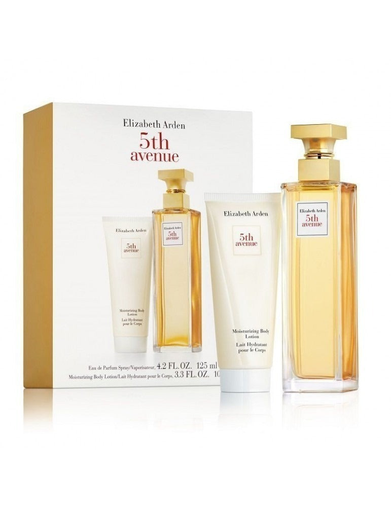 Elizabeth Arden 5th Avenue 125 ml Eau de Parfum + 100 ml Body Lotion - Old Formula 2019