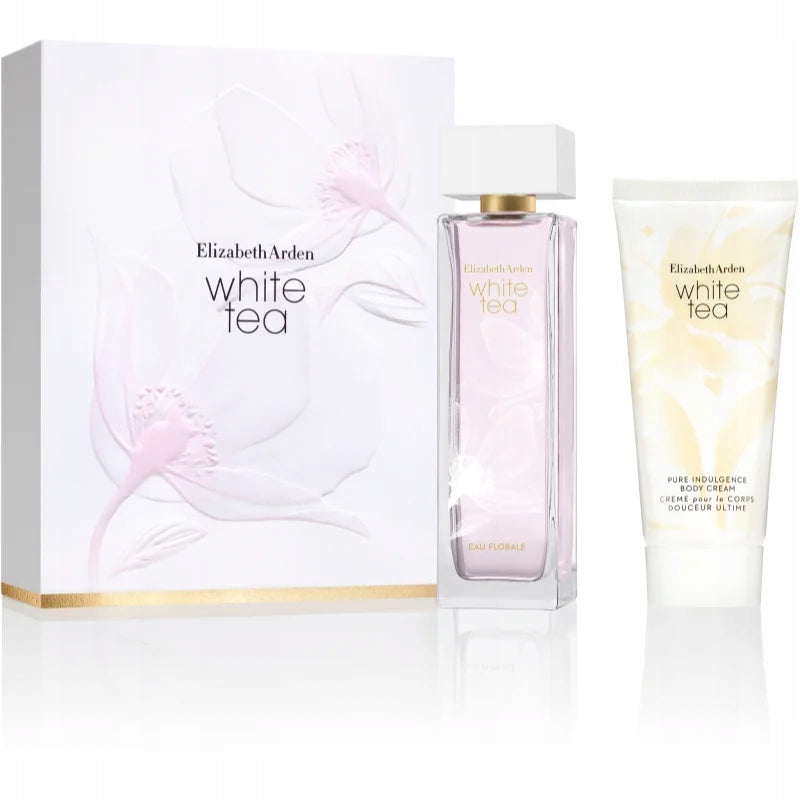 Elizabeth Arden White Tea Gift Set for Women PEFUMY + CREAM