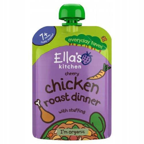 Ella's Kitchen Bio Lunch Roasted Chicken with Filling 130g