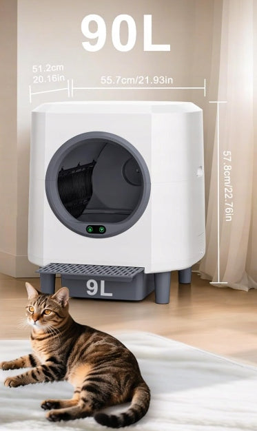 Ellenpent Automatic Smart Self-Cleaning Cuvette Smart Wi-Fi 90L Manufacturer code B0F6717829