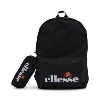 Ellesse Ralfa Backpack & Pencil Case School Backpack and Pencil Case black