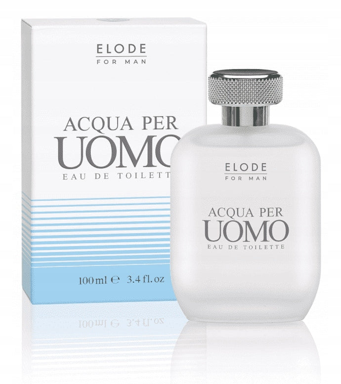 Elode for Man Acqua Uomo Men's Eau de toilette 100ml Valentine's Day gift Brand Elode
