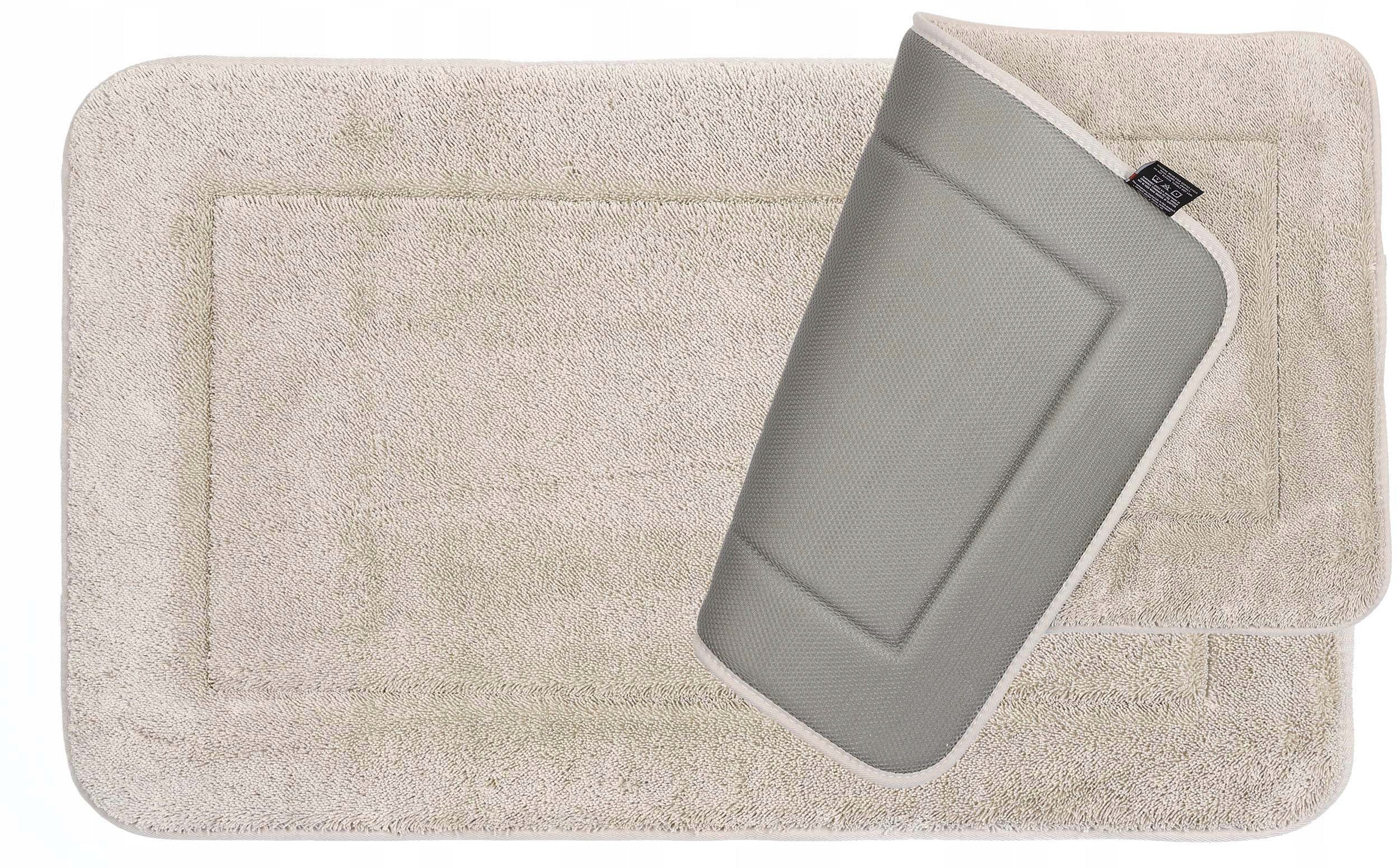 Elsimone Bathroom Rug Quick Drying Soft Memory Foam 45x75 cm