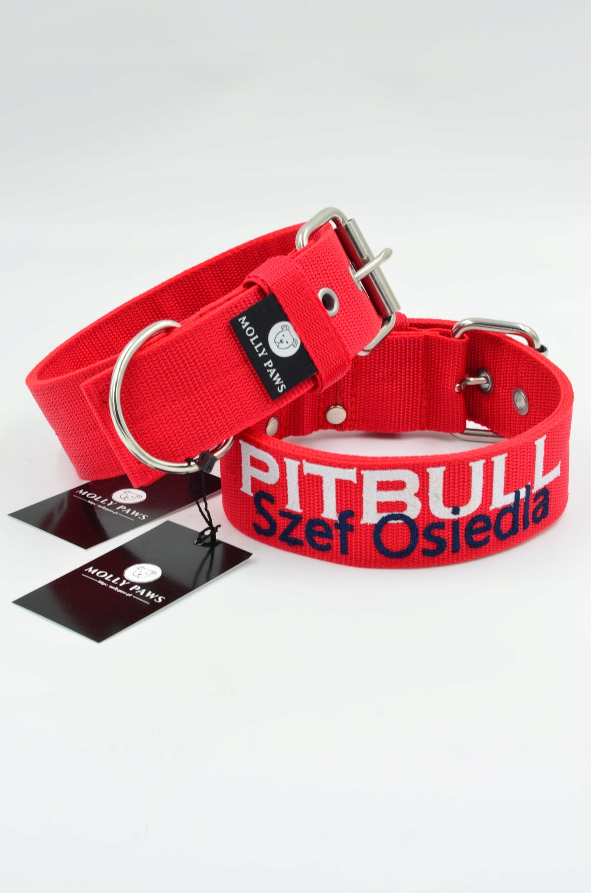 Embroidery collar for Pitbull