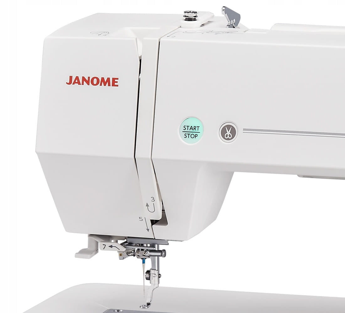 Embroidery machine Janome MC550E computer 360x200 mm polish menu characters Number of stitches 180
