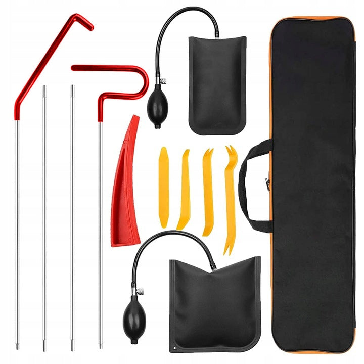 Emergency Car Door Opener Kit with Cushions and Bag