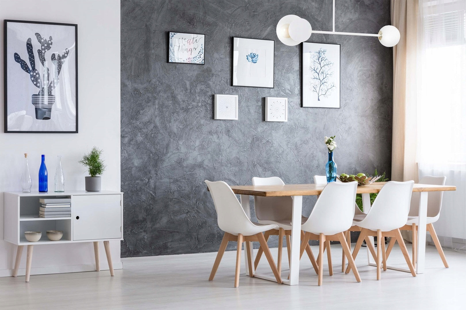 Emibig pakabinamas šviestuvas Minerva 2 White