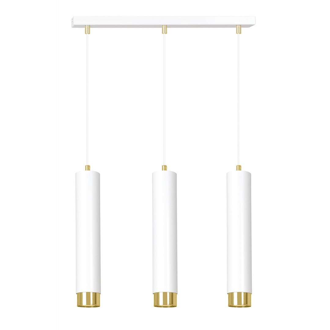 Emibig pakabinamas šviestuvas Kibo 3 White/Gold