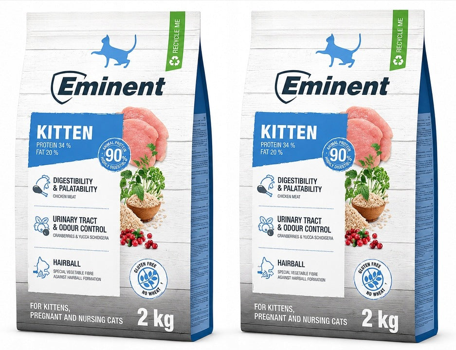 Eminent Cat Premium Kitten 34/20 2x2kg