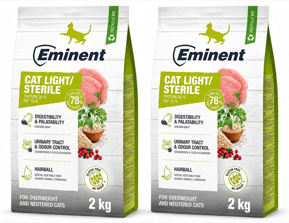 Eminent Cat Premium Light/Sterile 30/10 2x2kg