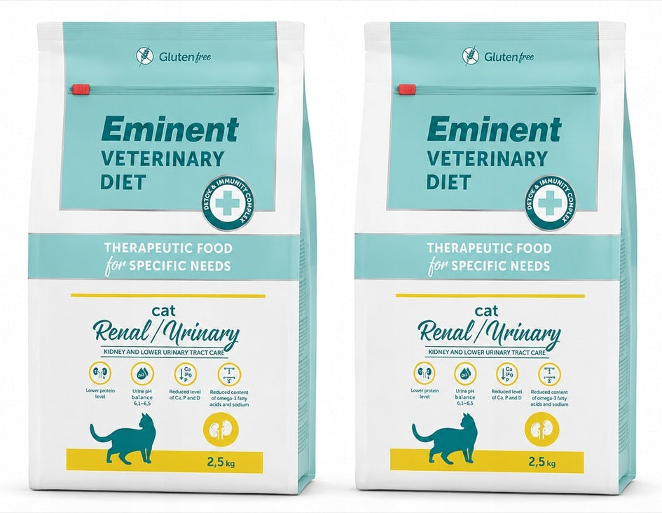 Eminent Vet Cat Renal Urinary 2x2.5kg