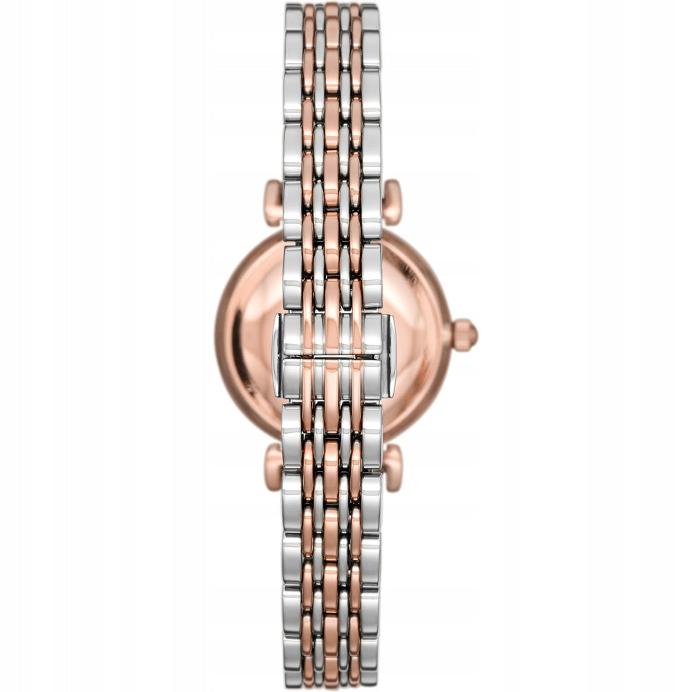 Emporio Armani AR11223 Women's watch Silver/Pink strap Pink dial 28mm + box Brand Emporio Armani