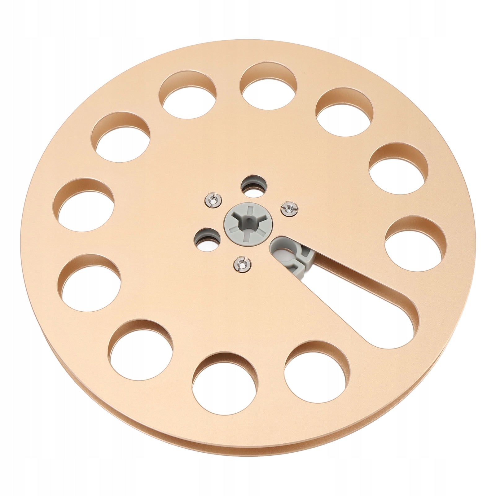 Empty Spool With Tape, Open Aluminum Alloy Spool For Tape Player Brand no brand